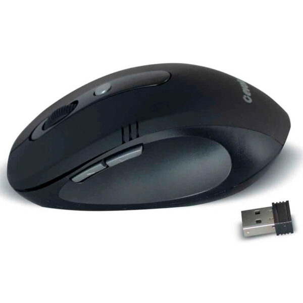 MOUSE SEM FIO EVOLUT EO-462 1600dpi PRETO - Imagem 2