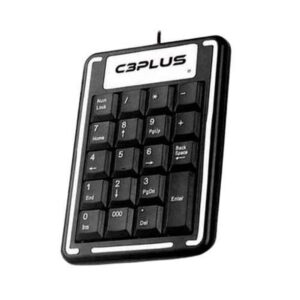 TECLADO NÚMERICO USB KN-11BK PRETO C3 PLUS