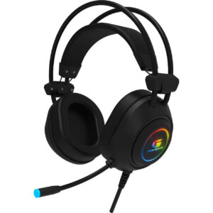 HEADSET GAMER RGB CRUSADER PRETO FORTREK