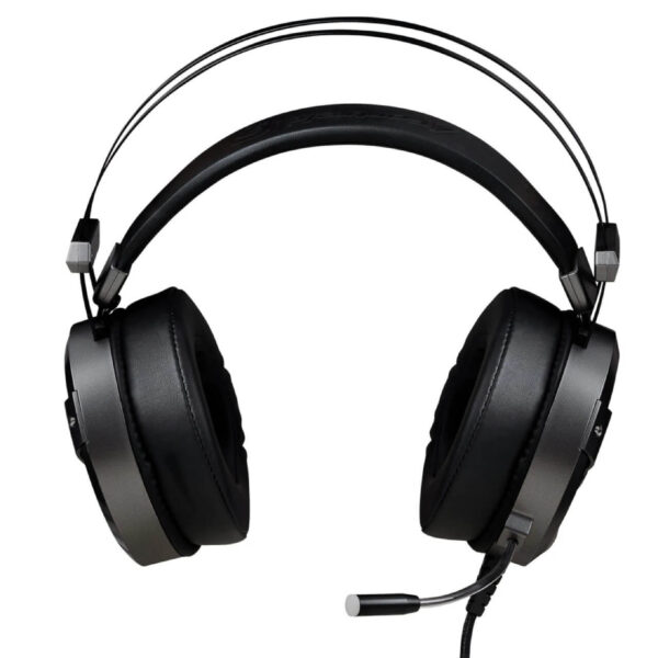 HEADSET GAMER RGB G PRO H1+ 7.1 CINZA FORTREK - Imagem 2