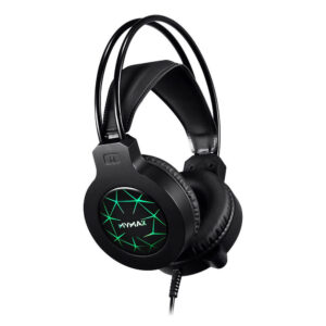 HEADSET GAMER APOLO MYMAX PRETO E VERDE