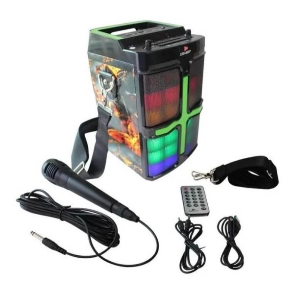 CAIXA DE SOM GRASEP D-D01 20W BLUETOOTH - Imagem 2