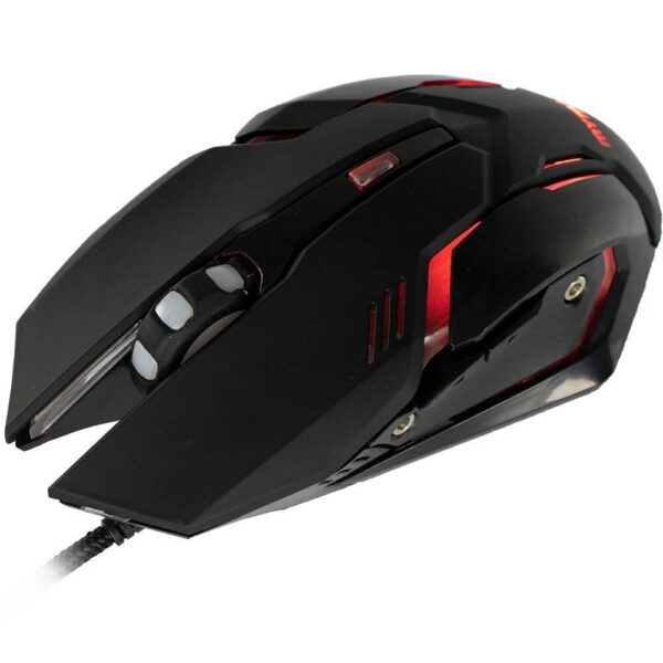 MOUSE GAMER ARBOR 2400 DPI COM LED VERMELHO - Imagem 3