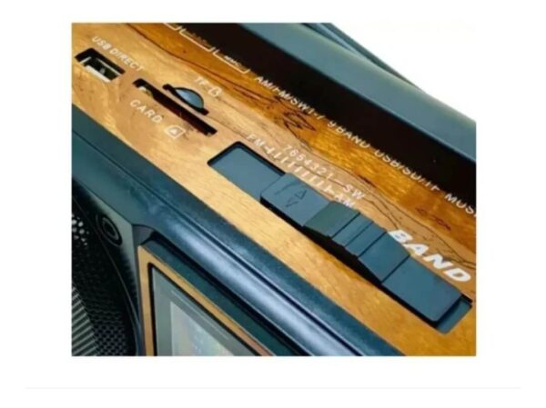 RÁDIO RETRÔ PORTÁTIL LELONG LE-610 - Imagem 3