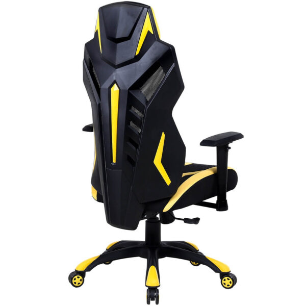 CADEIRA GAMER MX13 GIRATÓRIA PRETO/AMARELO - Imagem 2