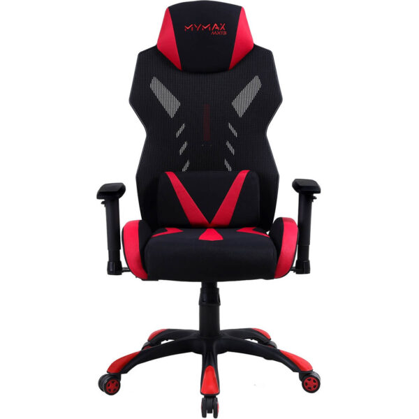 CADEIRA GAMER MX13 GIRATÓRIA PRETO/VERMELHO