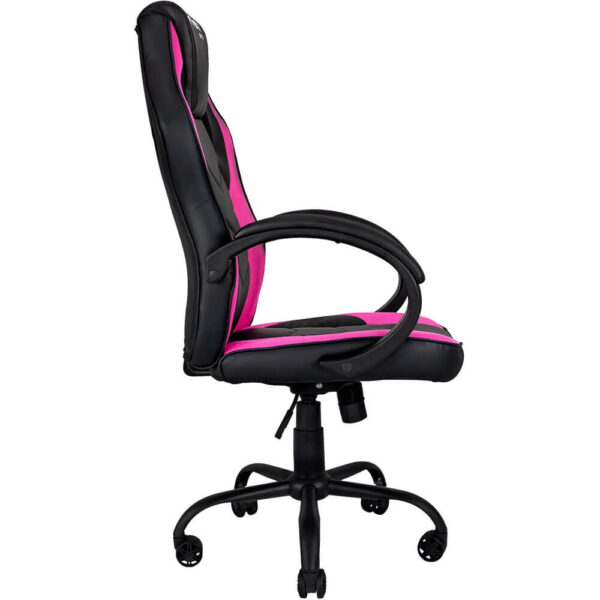 CADEIRA GAMER MX0 GIRATÓRIA PRETO/ROSA - Imagem 3
