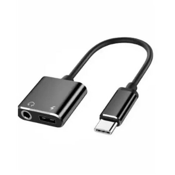 ADAPTADOR FONE TYPE C P2 COM CARREGAMENTO SX-ZJ7