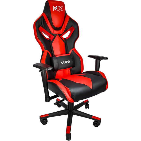 CADEIRA GAMER MX9 GIRATÓRIA PRETO/VERMELHO - Imagem 4